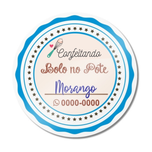 Adesivo Promocional Vinil Branco 0,08g Personalizado 4x0 Sem Revestimento Corte Especial 